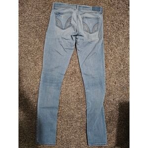 Hollister Women's Skinny Jeans in Light Blue